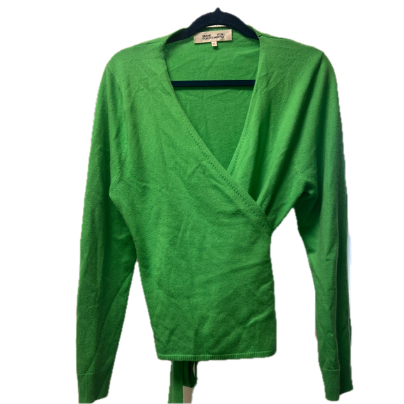 Cashmere DVF wrap sweater xl - Picture 1 of 3